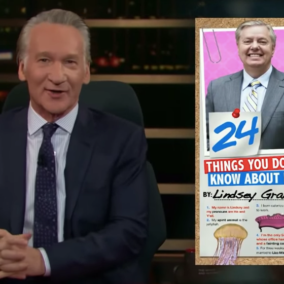 Bill Maher shares passé list of stereotypes about gay people to attack Lindsey Graham