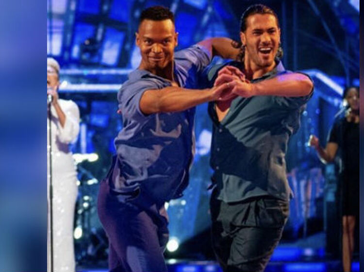 WATCH: UK’s version of Dancing With The Stars features same-sex dance duo