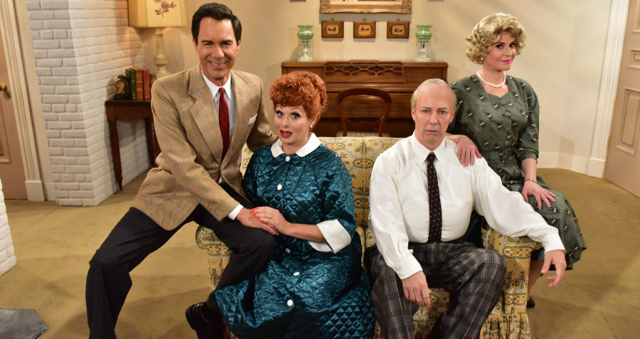 Will & Grace cast transform for ‘I Love Lucy’ special