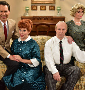 Will & Grace cast transform for ‘I Love Lucy’ special