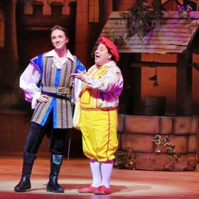 Garret Clayton & Jared Gertner don their gay holiday apparel in ‘A Snow White Christmas’
