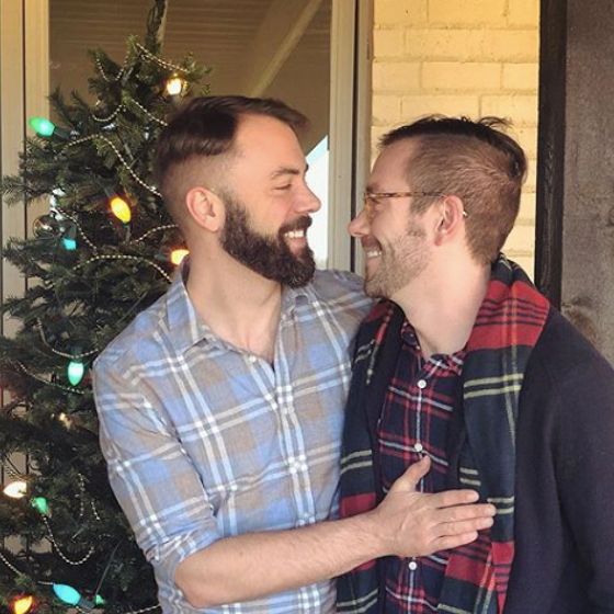 Kit Williamson is giving the “gospel of gay” during the holiday season
