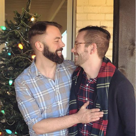 Kit Williamson is giving the “gospel of gay” during the holiday season