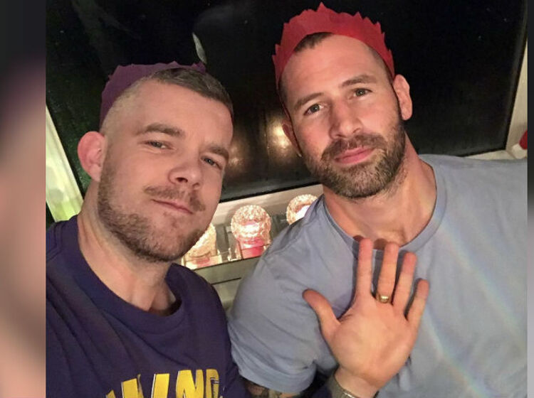 Russell Tovey and Steve Brockman cozy up in sweet Instagram post