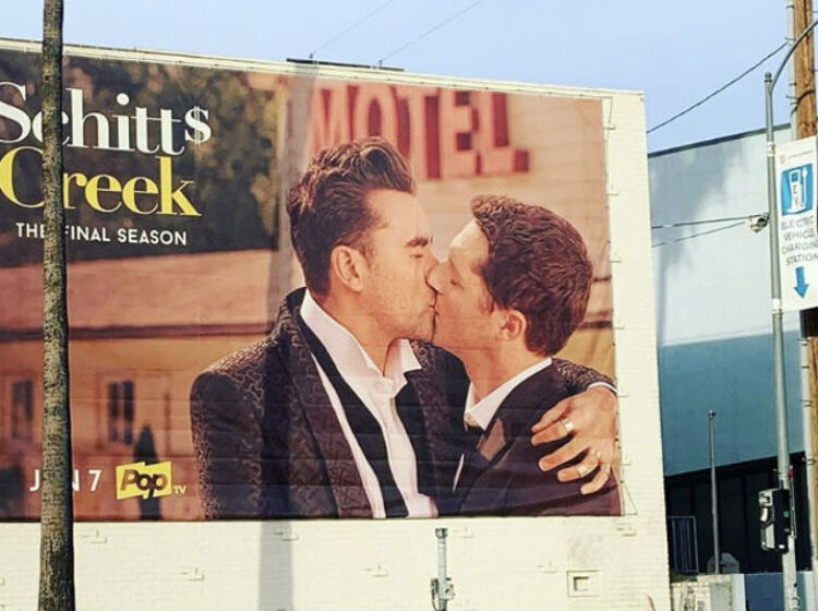 Dan Levy praises billboard campaign for final season of Schitt’s Creek