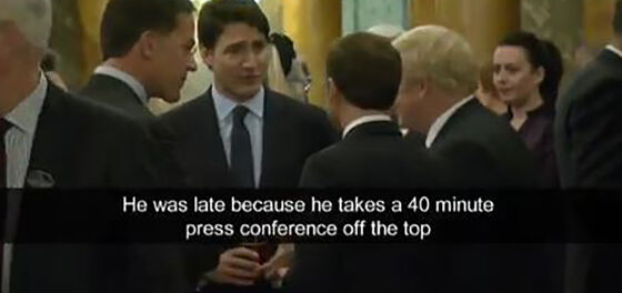 Hot mic catches Justin Trudeau talking trash about Trump and Twitter is just delighted