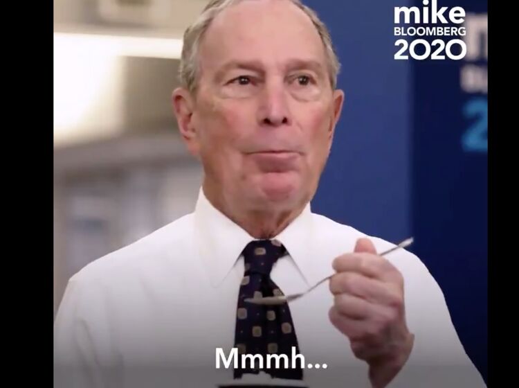 WATCH: Clip of Mike Bloomberg “enjoying” his Big Gay Ice Cream is a cringe