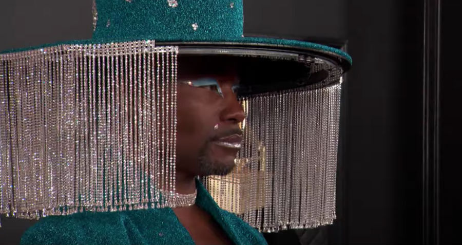 Billy Porter wows red carpet with meme-perfect, motorized hat