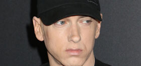 Eminem shares his Grindr photo, Grindr messages back