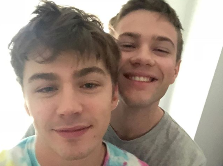 Actors Connor Jessup and Miles Heizer make their relationship Instagram official