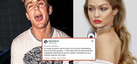 Gigi Hadid takes down insufferable YouTuber with one brutal tweet, wins internet