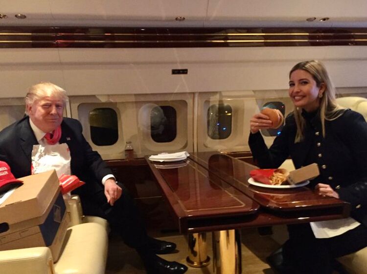 Ivanka Trump tweets fond memory of time she ate McDonald’s with her dad in Iowa