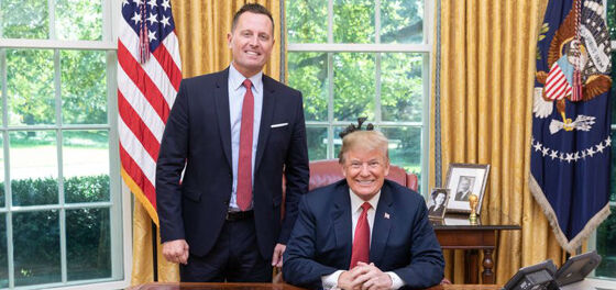 Richard Grenell celebrates Veteran’s Day by thanking a war criminal. Really.
