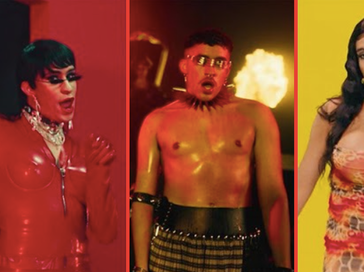 Bad Bunny twerks in latex and thigh-highs in new music video