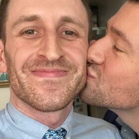Gay couple marry in their NYC apartment during coronavirus lockdown