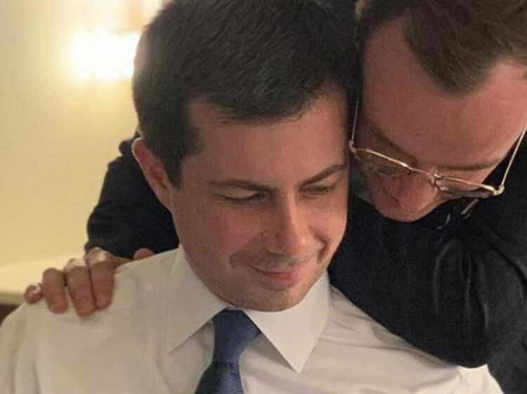 Chasten pays touching tribute to husband Pete as he quits presidential race
