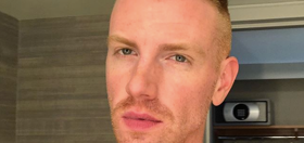 Daniel Newman kindly invites you to slide into his DMs after posting very revealing selfie