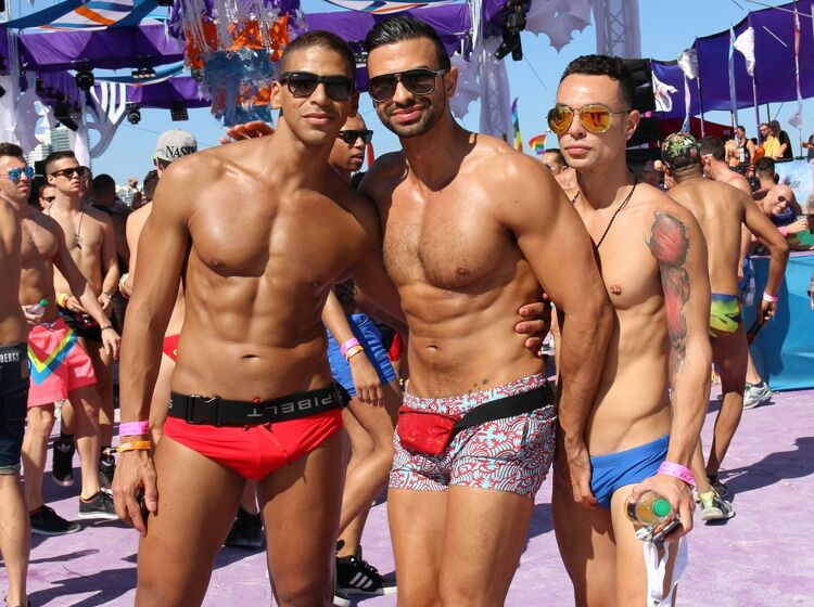 The boys at Winter Party had an abs-olutely great time in Miami