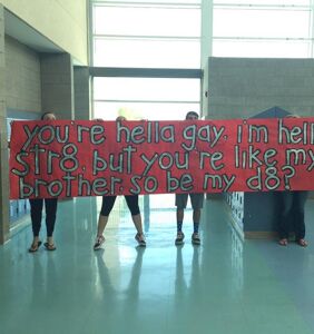 That time a straight teen asked his gay best friend to prom in the cutest promposal ever