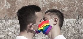 Meet the Polish couple fighting homophobia and COVID-19 with Pride lewks