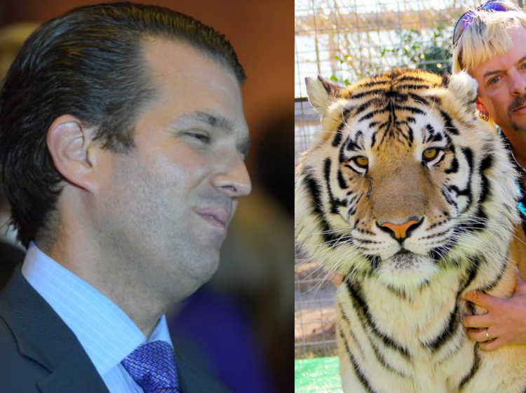 WATCH: Donald Trump Jr.'s love affair with 'Tiger King' Joe Exotic is beyond disturbing