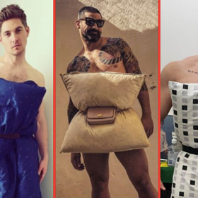PHOTOS: More thirsty pics of guys doing the “Quarantine Pillow Challenge” because why not?