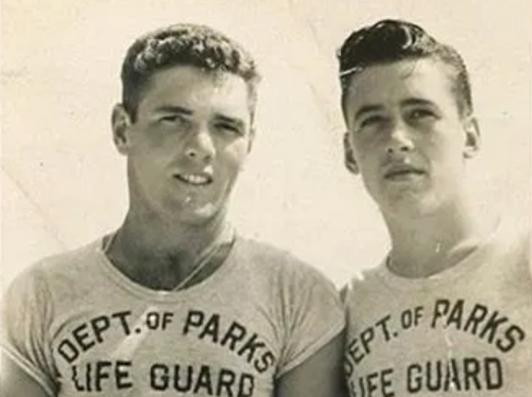 This vintage photo of two lifeguards who were maybe probably more than friends has everyone talking