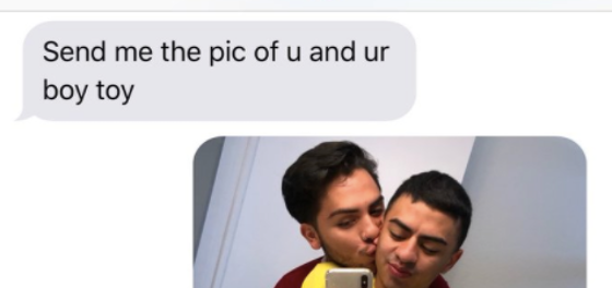 His dad asked to see a picture of his “boy toy,” what happened next was the sweetest thing ever