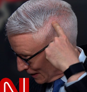 WATCH: Anderson Cooper cuts his own hair; it doesn’t go well