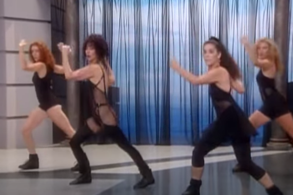 cher step aerobics youtube