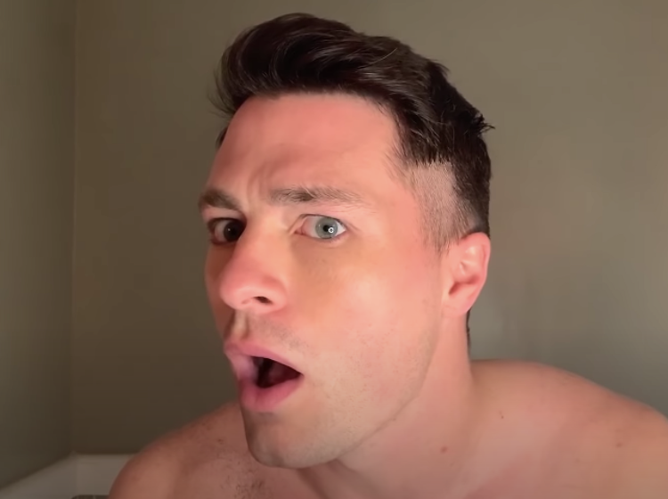 Colton Haynes just gave himself a DIY haircut on YouTube and the results are, um, interesting