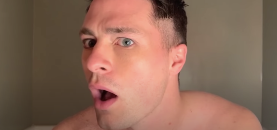 Colton Haynes just gave himself a DIY haircut on YouTube and the results are, um, interesting