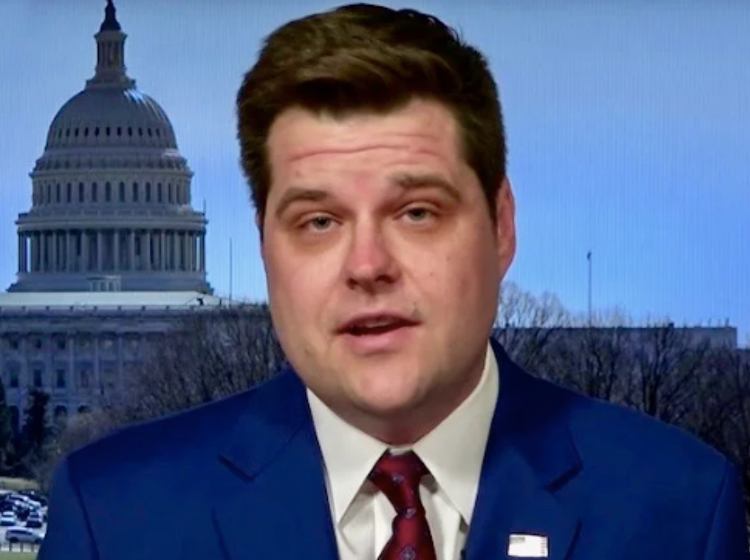 Rep. Matt Gaetz insists he’s “not gay” after revealing his 19-year-old “son” who he “loves very much”