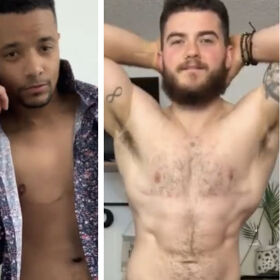 Trans men strip to their underwear in fun, viral video