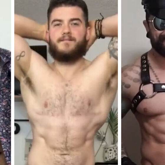 Trans men strip to their underwear in fun, viral video