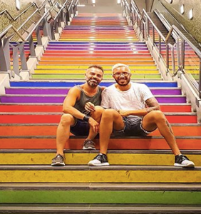 PHOTOS: Check out this fabulous subway station named after a queer Argentinian hero