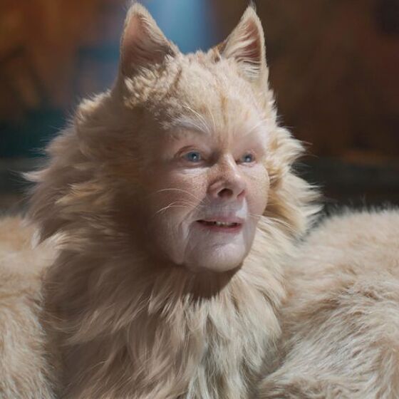 You won’t believe what Judi Dench just compared her ‘Cats’ costume to