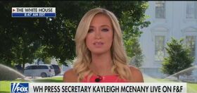 Kayleigh McEnany once again outdoes herself with vile defense of Trump’s “white power” retweet