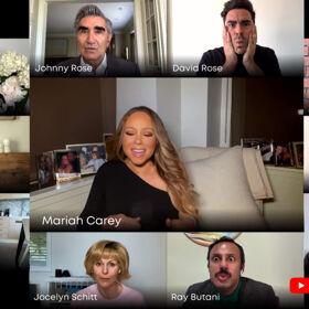 WATCH: Mariah Carey dueting with the cast of ‘Schitt’s Creek’ is everything we need today