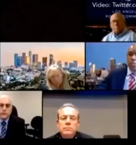 WATCH: LAPD chief told to “suck my d*ck and choke on it” during live Zoom call