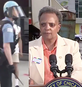 Lori Lightfoot vows to identify nameless cop caught on tape calling protestor a “f*cking f*ggot”