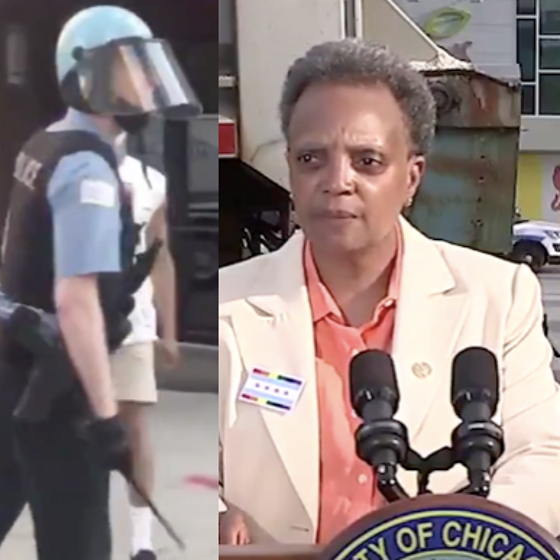 Lori Lightfoot vows to identify nameless cop caught on tape calling protestor a “f*cking f*ggot”