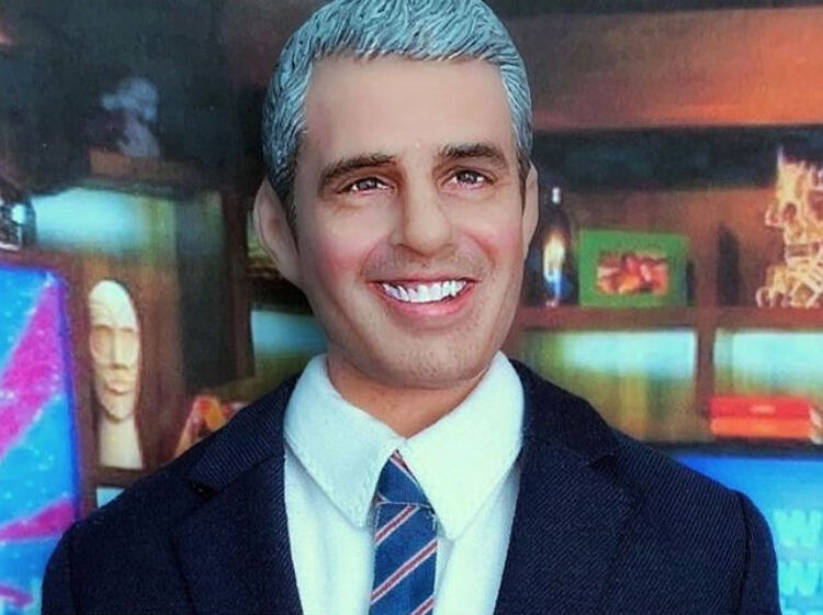 WATCH: Andy Cohen’s son reacts to a lifelike doll of his father