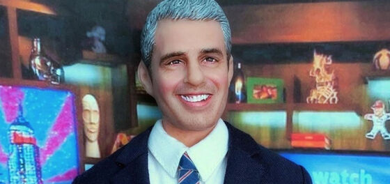 WATCH: Andy Cohen’s son reacts to a lifelike doll of his father