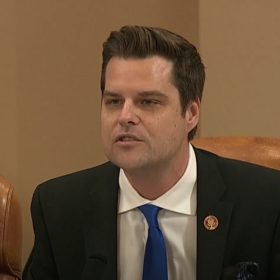 Twitter trolls Rep. Matt Gaetz, who is “not gay,” on Father’s Day