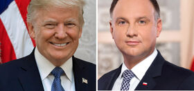Trump congratulates Poland’s homophobic President on his re-election