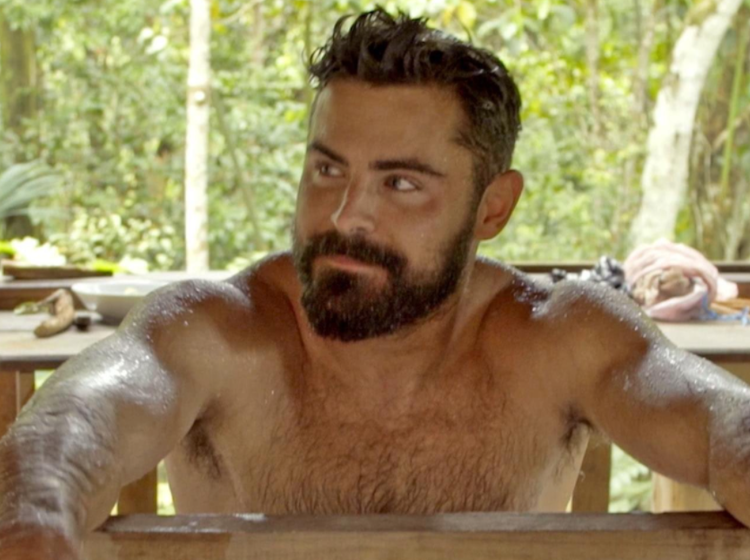 PHOTOS: Gay Twitter is praising Zac Efron's new show for its...ahem...educational content