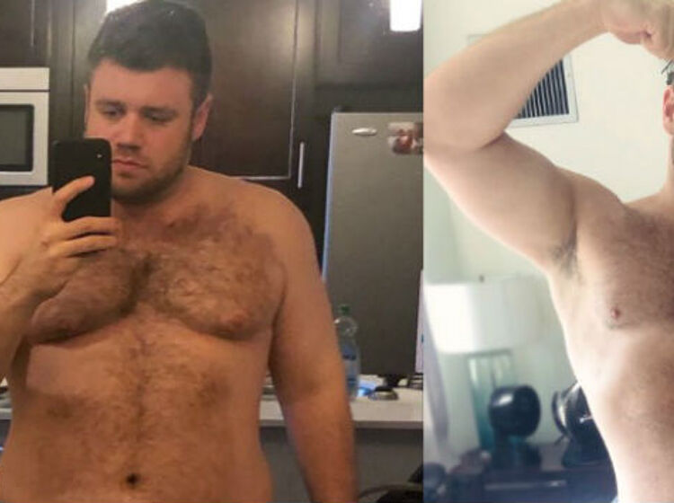 Gay man’s 90-day quarantine transformation goes viral and prompts debate
