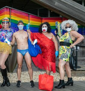 Meet the queer team of real-life superheroes protecting Fire Island from COVID-19