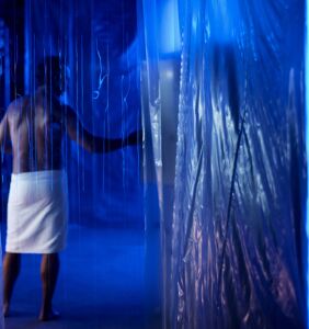 Gay hookup thriller ‘Sequin in a Blue Room’ is all about anon sex parties and mysterious men